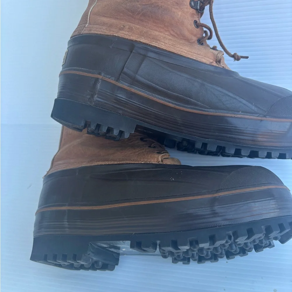 Lacrosse Brown and Black Rain & Snow‎ Boots with Waterproof Design